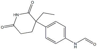 N-formylaminoglutethimide Structure