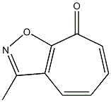 8H-Cyclohept[d]isoxazol-8-one,3-methyl-(9CI) Structure