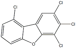 1,6,7,8-TCDF Structure