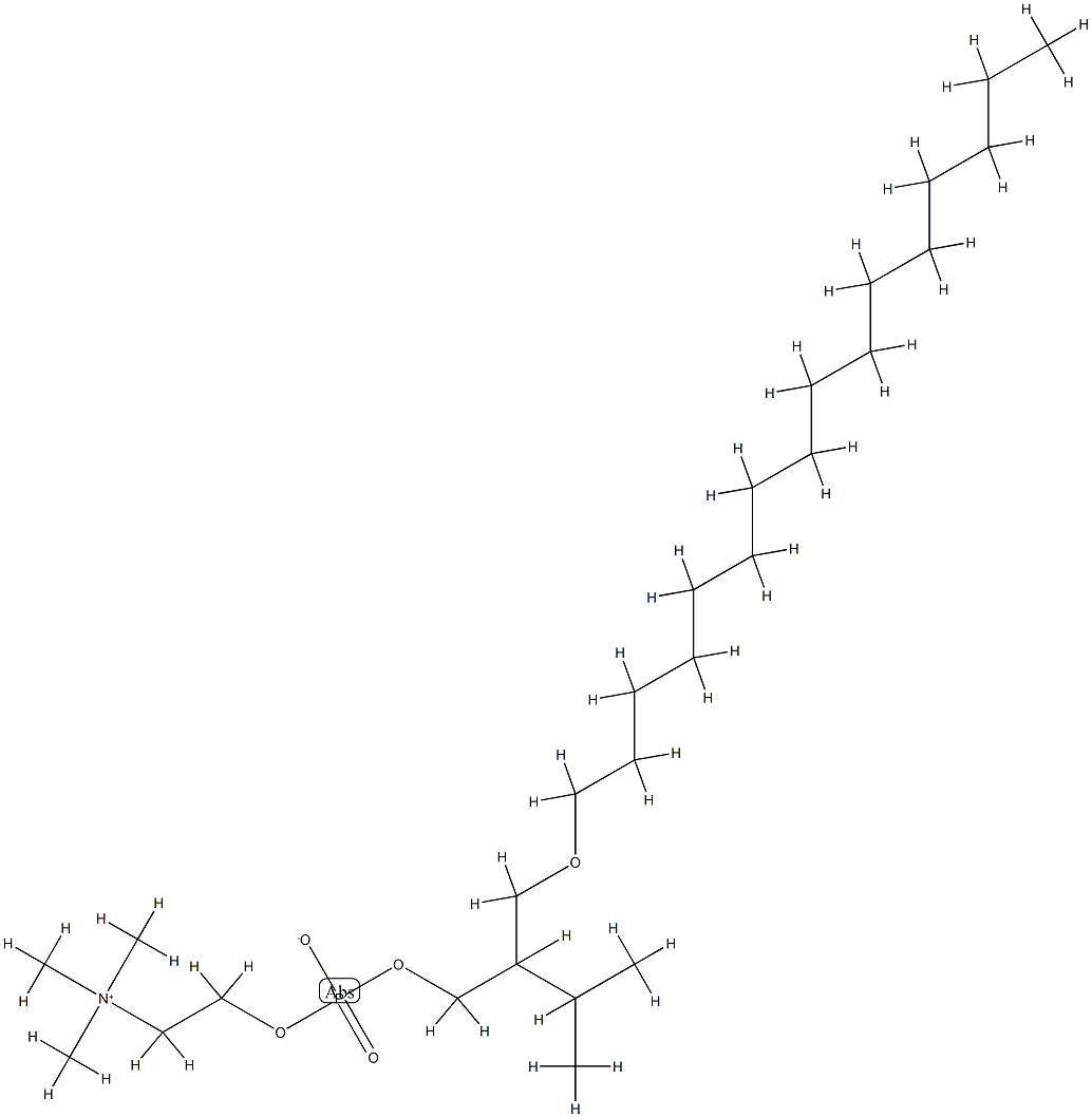 2-isopropyl-platelet activating factor Structure