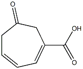 1,3-Cycloheptadiene-1-carboxylicacid,6-oxo-(9CI) Structure