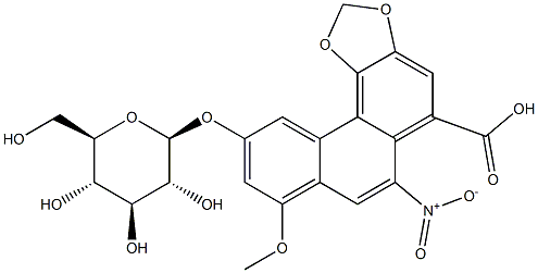 aristoloside Structure