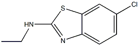 2-Benzothiazolamine,6-chloro-N-ethyl-(9CI) Structure