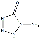 5H-Tetrazol-5-one,1-amino-1,2-dihydro-(9CI) 구조식 이미지