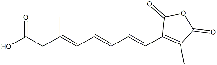 2-메틸-2,4,6,8-데카트렌-1,8,9-트리카르복실산8,9-무수물 구조식 이미지