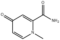 2-Pyridinecarboxamide,1,4-dihydro-1-methyl-4-oxo-(9CI) Structure