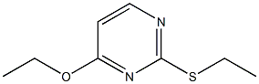 피리미딘,4-에톡시-2-(에틸티오)-(6CI,9CI) 구조식 이미지