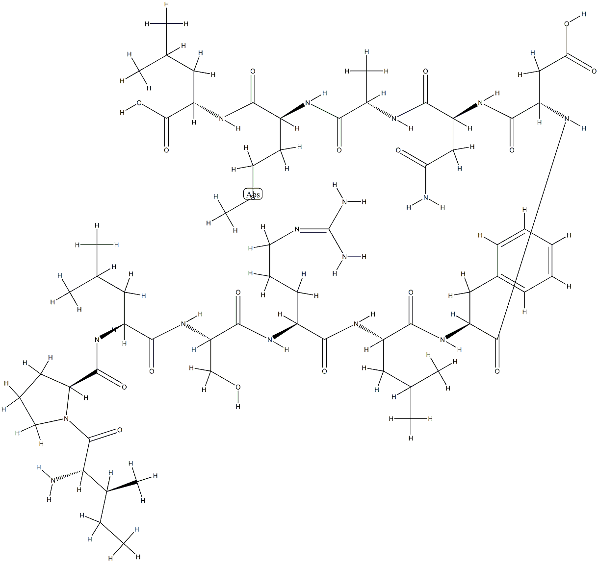 Hgh (4-15) Structure