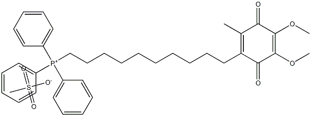 Mitoquinone mesylate Structure