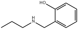 2-[(propylamino)methyl]phenol 구조식 이미지