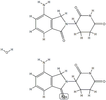 LenalidoMide (heMihydrate) Structure