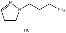 3-Pyrazol-1-yl-propylamine dihydrochloride 구조식 이미지