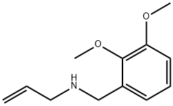 [(2,3-디메톡시페닐)메틸](프로프-2-엔-1-일)아민 구조식 이미지