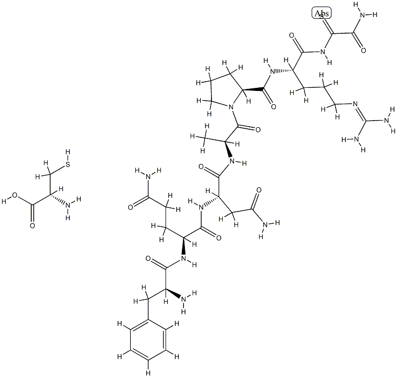 argipressin (3-9), (4-1')-disulfide Cys(6)- Structure
