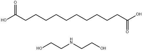 dodecanedioic acid, compound with 2,2'-iminodiethanol (1:2) Structure