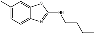 2-벤조티아졸라민,N-부틸-6-메틸-(9CI) 구조식 이미지