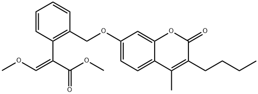 Coumoxystrobin Structure