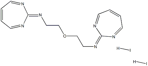 polyhydroxyethylene-bis(2-amino-1,3-diazepine) 구조식 이미지