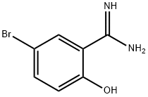 5-bromo-2-hydroxybenzamidine Structure