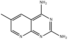 2,4-Diamino-6-methylpyrido<2,3-d>pyrimidine Structure