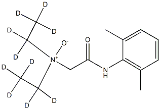 리도카인-d10N-산화물 구조식 이미지