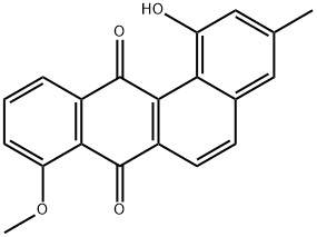 Tetrangulol methyl ether Structure