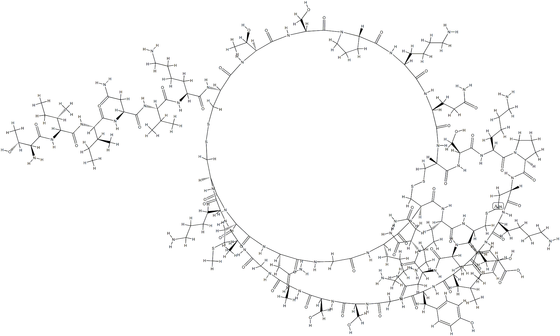 noxiustoxin 구조식 이미지