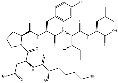 neurotensin-related hexapeptide Structure