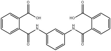3'-(2-CarboxybenzaMido)benzanilde-2-carboxylic acid, 97% 구조식 이미지