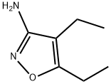 3-이속사졸아민,4,5-디에틸-(9CI) 구조식 이미지