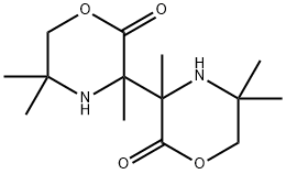 3,5,5-trimethyl-2-morpholinon-3-yl radical dimer 구조식 이미지