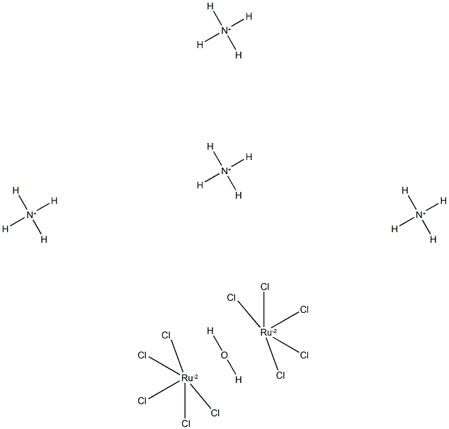 tetraammonium decachloro-mu-oxodiruthenate(4-) Structure