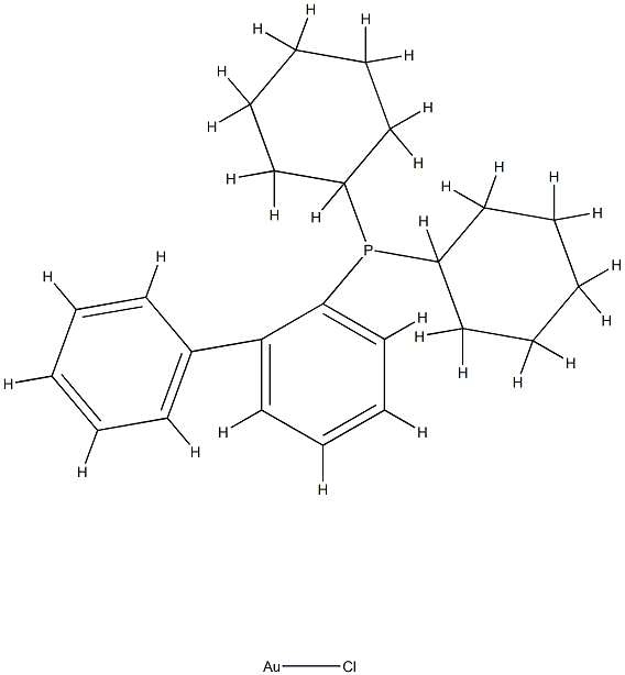 Cyclohexyl JohnPhos AuCl Structure