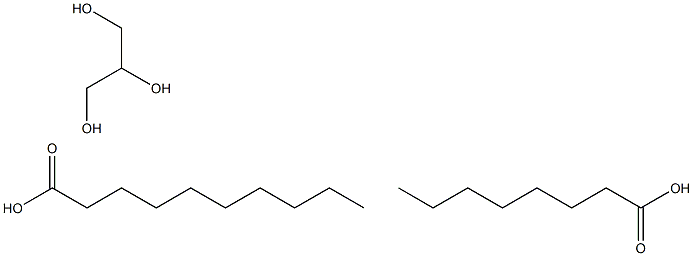 Glycerides, C8-10 Structure