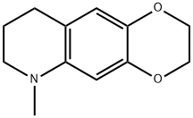 p-Dioxino[g]quinoline,  2,3,6,7,8,9-hexahydro-6-methyl-  (4CI) Structure