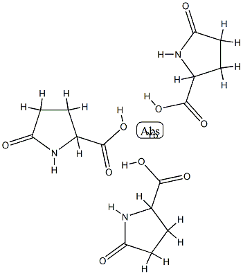 tris(5-oxo-DL-prolinato-N1,O2)ytterbium 구조식 이미지