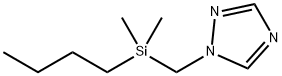 1H-1,2,4-Triazole,1-[(butyldimethylsilyl)methyl]-(9CI) Structure