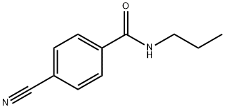 4-cyano-N-propylbenzamide Structure