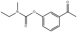 3'-(ethyl(Methyl)carbaMoyl)oxyacetophenone 구조식 이미지