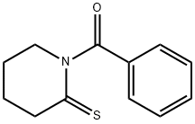 2-Piperidinethione,  1-benzoyl-  (5CI,9CI) Structure