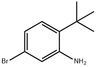 5-bromo-2-tert-butylphenylamine 구조식 이미지