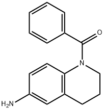 1-benzoyl-1,2,3,4-tetrahydroquinolin-6-amine 구조식 이미지