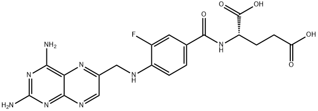 3'-fluoroaminopterin Structure