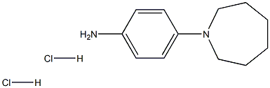 4-azepan-1-ylaniline dihydrochloride 구조식 이미지