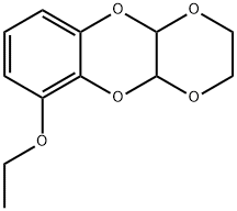 Benzo[b]-p-dioxino[2,3-e]-p-dioxin,  6-ethoxy-2,3,4a,10a-tetrahydro-  (5CI) Structure