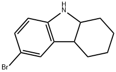 1H-Carbazole, 6-broMo-2,3,4,4a,9,9a-hexahydro- 구조식 이미지