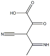 Valeric  acid,  -bta--cyano--gamma--imino--alpha--keto-  (1CI) Structure