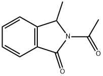 프탈이미딘,2-아세틸-3-메틸-(2CI) 구조식 이미지