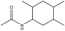 아세트아닐리드,헥사하이드로-2,4,5-트리메틸-(2CI) 구조식 이미지