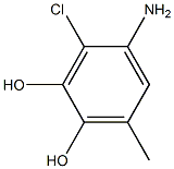3-호모피로카테콜,5-아미노-6-클로로-(2CI) 구조식 이미지